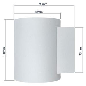 Nástěnné svítidlo SQUALLA TUBA 1xG9/50W/230V bílá/zlatá