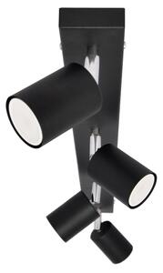 LED Bodové svítidlo TUNE 4xGU10/4,8W/230V černá