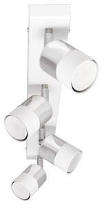 LED Bodové svítidlo TUBSSON 4xGU10/4,8W/230V bílá/lesklý chrom