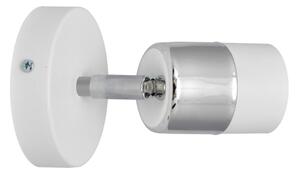 LED Nástěnné bodové svítidlo TUBSSON 1xGU10/4,8W/230V bílá/lesklý chrom