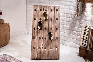 Přírodní regál na víno Bodega 91 cm