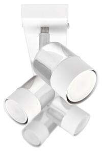 LED Bodové svítidlo TUBSSON 4xGU10/4,8W/230V bílá/lesklý chrom