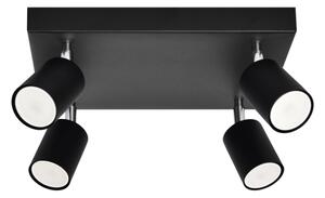 LED Bodové svítidlo TUNE 4xGU10/4,8W/230V černá