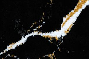 Makro Abra Koupelnová předložka MARBLE Mramor protiskluzová černá Rozměr: 50x80 cm