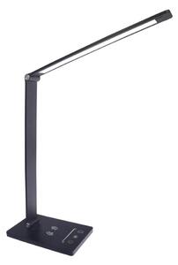 LED Stolní lampa s bezdrátovým nabíjením VARIO LED/5W/230V 3000-6000K černá