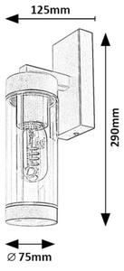 Rabalux 7386 - Venkovní nástěnná lampa KOLTA 1xE27/12W/230V IP44