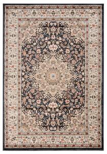 Makro Abra Kusový koberec klasický NEMRUT 9473B Antracitový Šedý Rozměr: 100x150 cm
