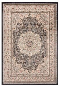 Makro Abra Kusový koberec klasický NEMRUT 8582A Antracitový šedý Rozměr: 80x200 cm