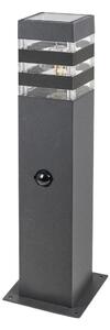 Rabalux 77026 - Venkovní lampa se senzorem ANKARA 1xE27/12W/230V IP44