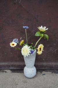 Váza na čerstvé květiny - Střední číše s voděodolným potěrem