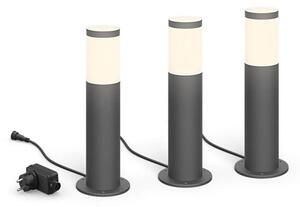 Philips - SADA 3x LED Venkovní lampa UTRECHT GARDENLINK LED/24W/230V 2700K IP44