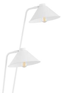 Argon 7074 - Stojací lampa GABIAN 2xE27/15W/230V bílá