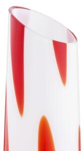 Argon 7042 - Stojací lampa POLONIA 2xE27/15W/230V bílá/červená