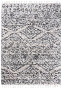 Makro Abra Kusový koberec Shaggy AZTEC FN46A Krémový Rozměr: 200x300 cm