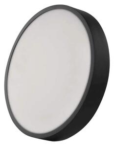 EMOS ZM5353 NEXXO - Přisazený stropní LED panel v černé barvě, 28,5W, 2700lm, 3000 + 3500 + 4000K, IP40/IP20, Ø 30cm (Stropní kruhové svítidlo v černé barvě s přepínačem barvy světla)