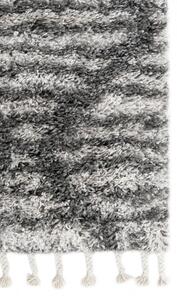 Makro Abra Kusový koberec Shaggy AZTEC FN43A Světle Šedý Rozměr: 140x200 cm