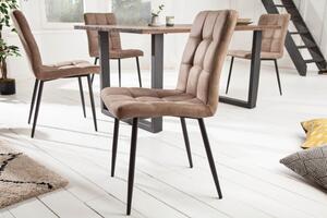 Židle MODENA antik taupe mikrovlákno Nábytek | Jídelní prostory | Jídelní židle | Všechny jídelní židle