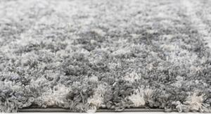 Makro Abra Kusový koberec Shaggy AZTEC FA60A Tmavě Šedý Rozměr: 120x170 cm