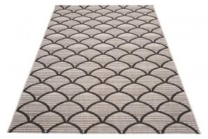 Balta Kusový koberec Sisal Floorlux 20567 Silver / Black Rozměr: 60x110 cm