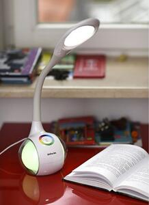 Stolní lampa Activejet AJE-RAINBOW RGB Bílý 80 Plastické 6 W 230 V