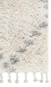 Makro Abra Kusový koberec Shaggy AZTEC FN39A Krémový Rozměr: 80x150 cm