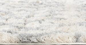 Makro Abra Kusový koberec Shaggy AZTEC FN35A Krémový Rozměr: 80x150 cm