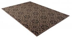 Balta Kusový koberec Sisal Floorlux 20416 Coffee / Black Rozměr: 120x170 cm