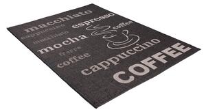 Balta Kusový koberec Sisal Floorlux 20552 Popisy Coffe Black / Silver Rozměr: 120x170 cm