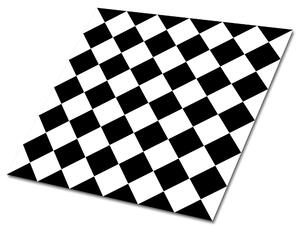 Vinylové obklady dlaždice Diagonální šachovnice