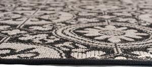 Balta Kusový koberec Sisal Floorlux 20416 Black / Silver Rozměr: 80x150 cm