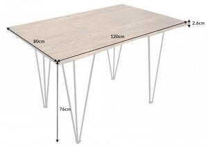 Jídelní stůl MAMMUT 120 CM masiv akácie Nábytek | Jídelní prostory | Jídelní stoly | Všechny jídelní stoly