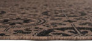 Balta Kusový koberec Sisal Floorlux 20416 Coffee / Black Rozměr: 120x170 cm