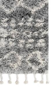 Makro Abra Kusový koberec Shaggy AZTEC FN35A Tmavě Šedý Rozměr: 140x200 cm