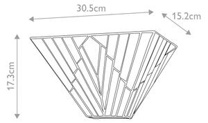 Elstead TF-ALDERLEY-WU - Nástěnné svítidlo Tiffany ALDERLEY 2xE14/40W/230V