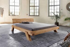 TRÁMOVÁ POSTEL, 140/200 cm divoký dub Livetastic - Jednolůžkové postele, Online Only