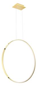 Thoro TH.248 - LED Lustr na lanku RIO LED/50W/230V CRI90 3000K pr. 78 cm zlatá