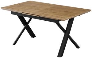 JÍDELNÍ STŮL, černá, barvy dubu, 200/90/76 cm Livetastic - Jídelní stoly, Online Only
