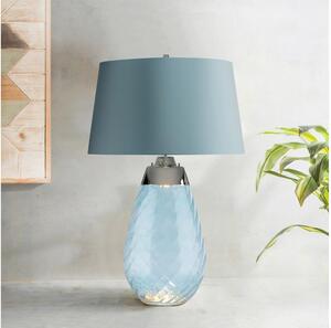 Elstead LENA-TL-L-BLUE - LED Stolní lampa LENA 1xE27/60W/230V+1xGU10/7W modrá