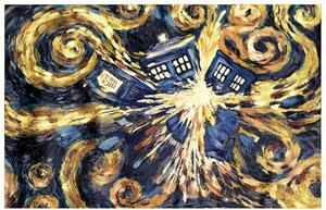 Plakát Doctor Who - Exploding TARDIS