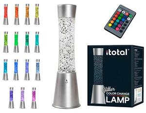 Lávová Lampa iTotal Glitter Vícebarevný 10,8 x 10,8 x 41,5 cm