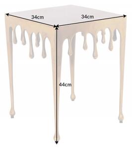 Designový odkládací stolek LIQUID LINE S 44 CM zlatý Nábytek | Doplňkový nábytek | Odkládací stolky