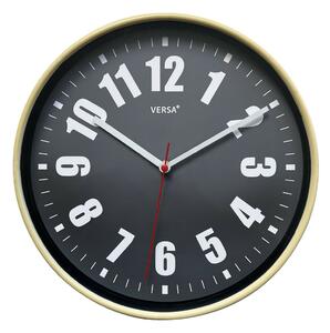 Nástěnné hodiny Versa Šedý Plastické 4 x 30 x 30 cm