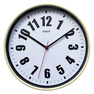 Nástěnné hodiny Versa Bílý Plastické 4 x 30 x 30 cm