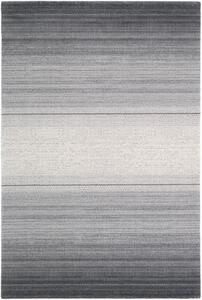 Kusový koberec vlněný Agnella Diamond Beverly Proužky Světle Šedý Rozměr: 200x300 cm