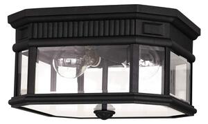 Feiss FE-COTSLN-F-BK-Venkovní stropní svítidlo COTSWOLD LANE 2xE27/60W/230V IP44