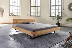 TRÁMOVÁ POSTEL, 180/200 cm, divoký dub Livetastic - Manželské postele, Online Only
