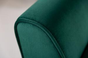 Lavice SCARLETT 90 CM smaragdově zelená samet Nábytek | Doplňkový nábytek | Pokojové lavice