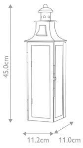 Elstead STOW - Venkovní nástěnné svítidlo STOW 1xE14/60W/230V IP44