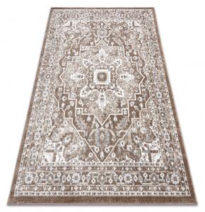 Makro Abra Kusový koberec POLI 8757A Klasický hnědý Rozměr: 120x170 cm