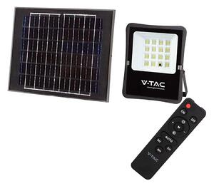 LED Venkovní solární reflektor LED/12W/3,2V 4000K IP65